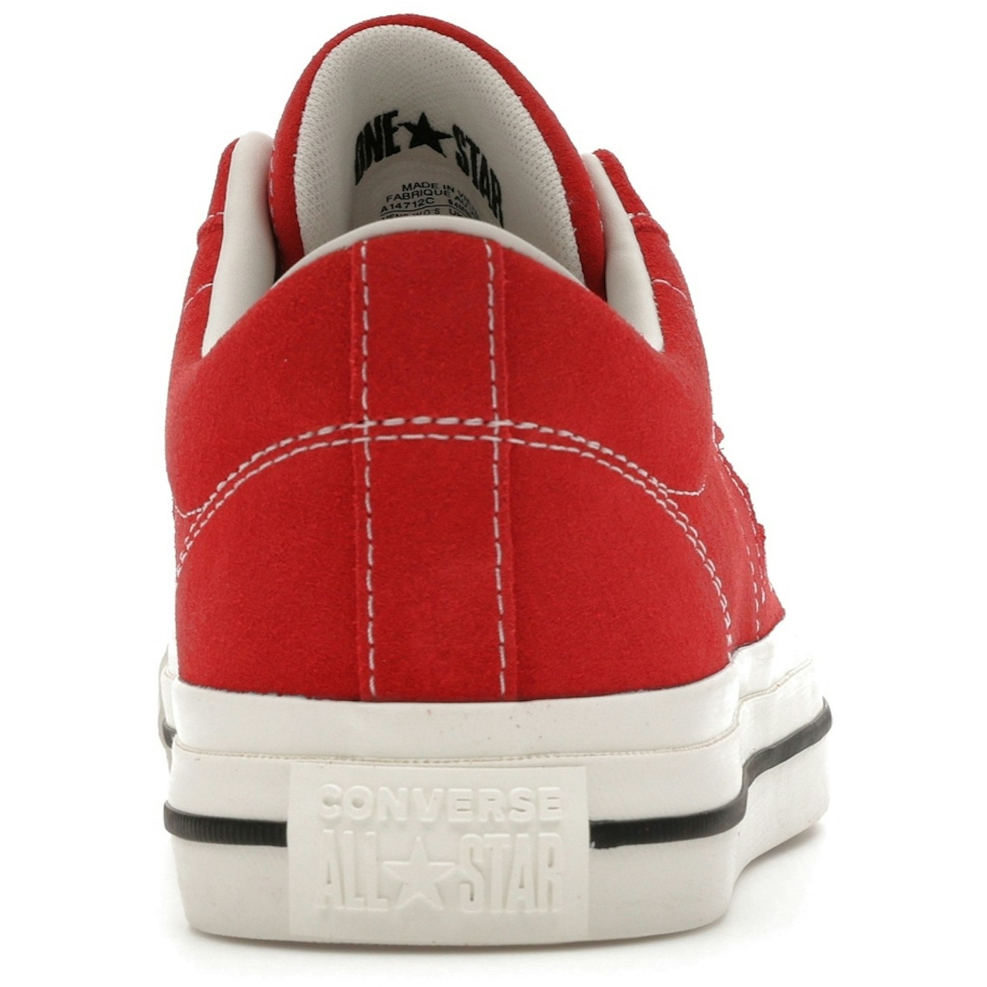Converse One Star 95 Low Red Vintage White 6 Converse One Star 95 Low Red Vintage White