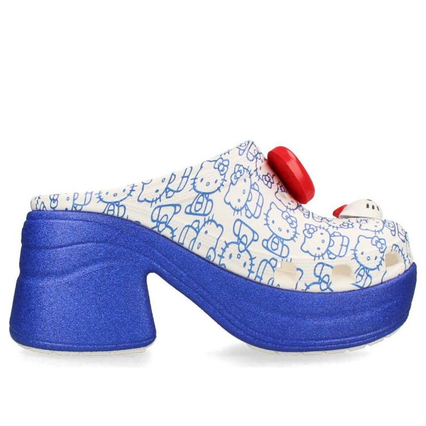 Crocs Siren Clog Hello Kitty 50th Anniversary Blue Glitter 5 Crocs Siren Clog Hello Kitty 50th Anniversary Blue Glitter