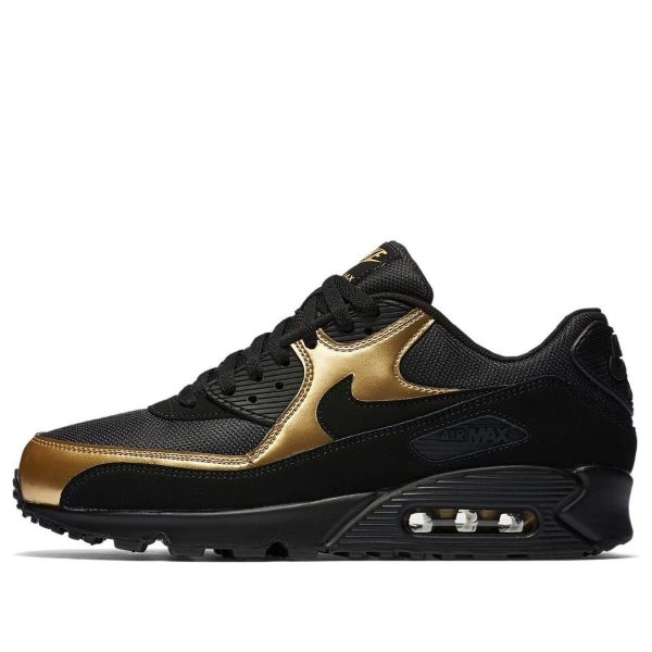 Nike Air Max 90 Ultra Essential Black Metallic Gold