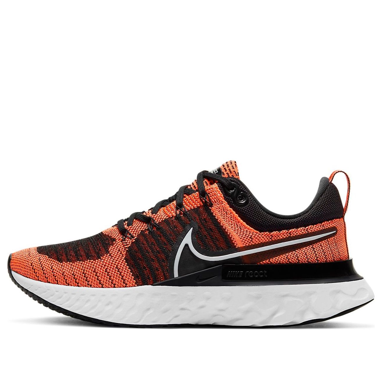 Nike React Infinity Run Flyknit 2 Bright Mango White Black (Womens)