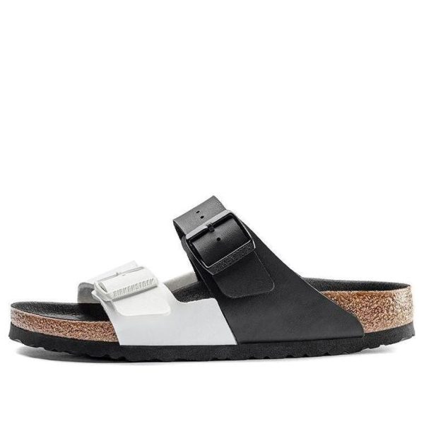 Birkenstock Arizona Split Birko-Flor Black White