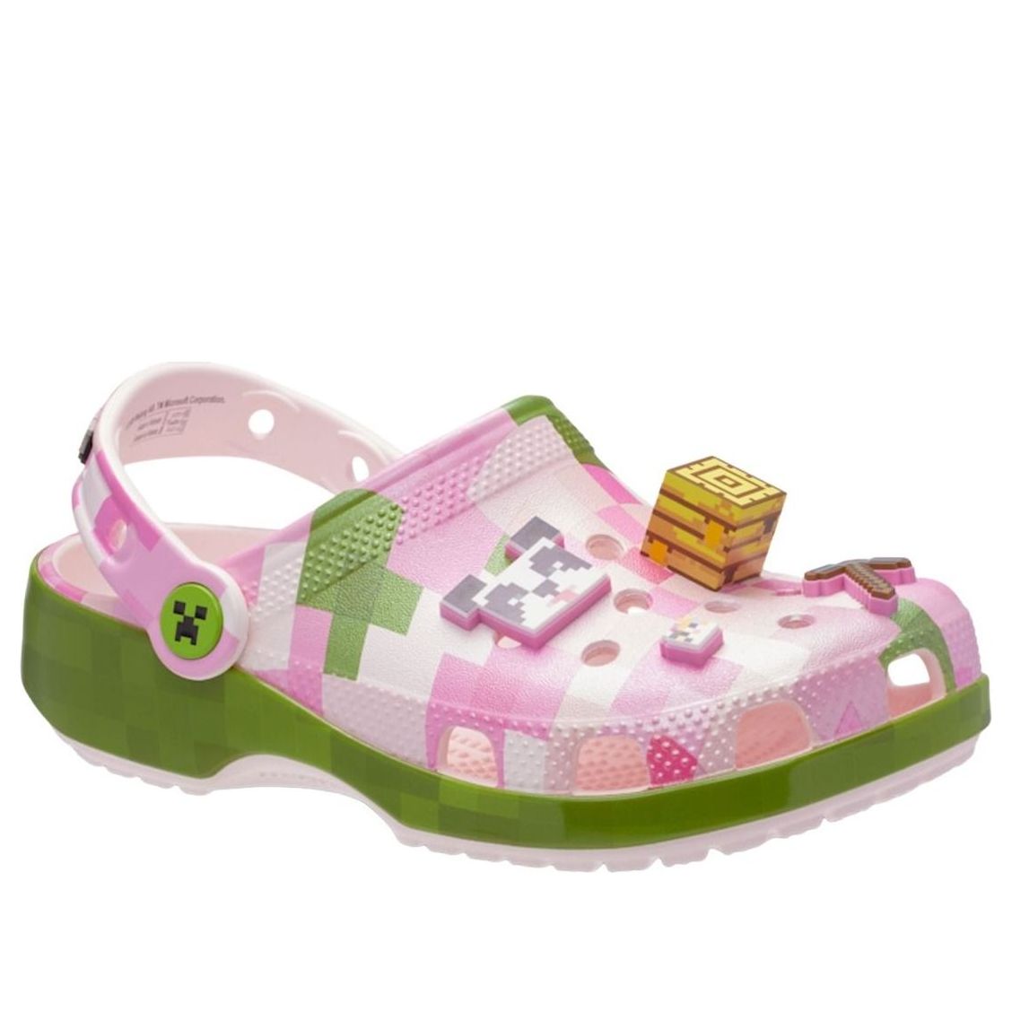 Crocs Classic Clog Minecraft Cherry Blossom (Kids) 5 Crocs Classic Clog Minecraft Cherry Blossom (Kids)