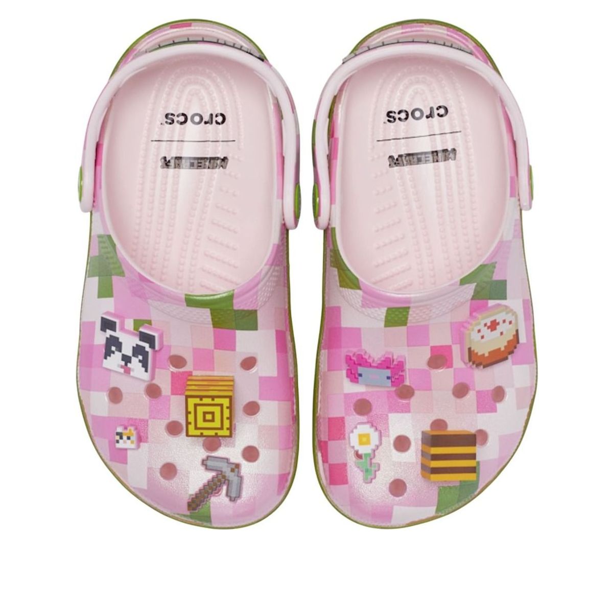 Crocs Classic Clog Minecraft Cherry Blossom (Kids) 8 Crocs Classic Clog Minecraft Cherry Blossom (Kids)