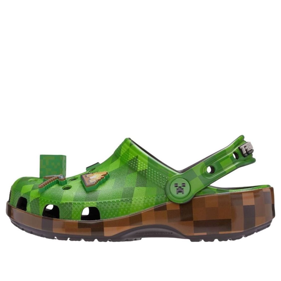 Crocs Classic Clog Minecraft Grass Block (Kids) 4 Crocs Classic Clog Minecraft Grass Block (Kids)