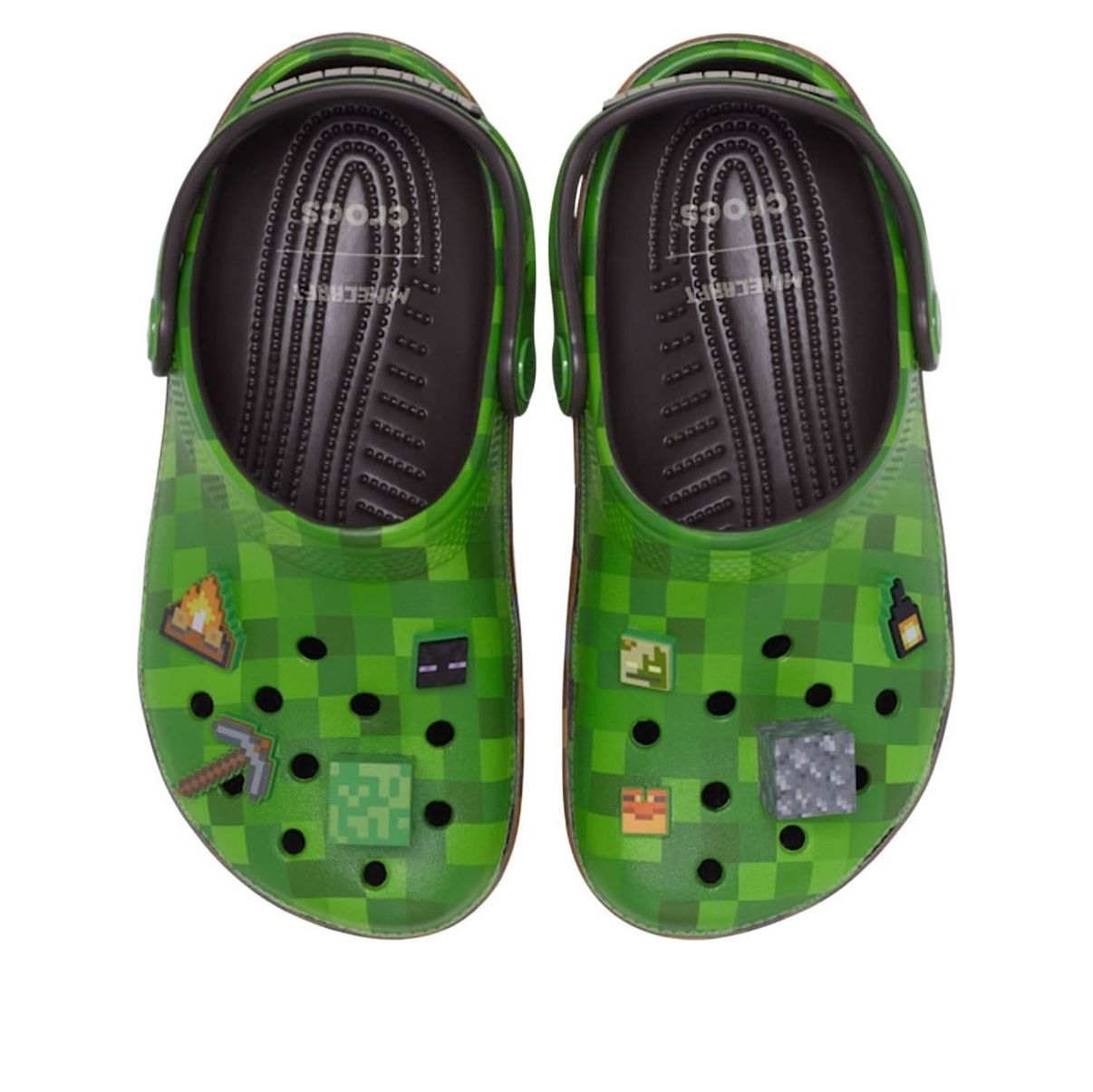 Crocs Classic Clog Minecraft Grass Block (Kids) 7 Crocs Classic Clog Minecraft Grass Block (Kids)