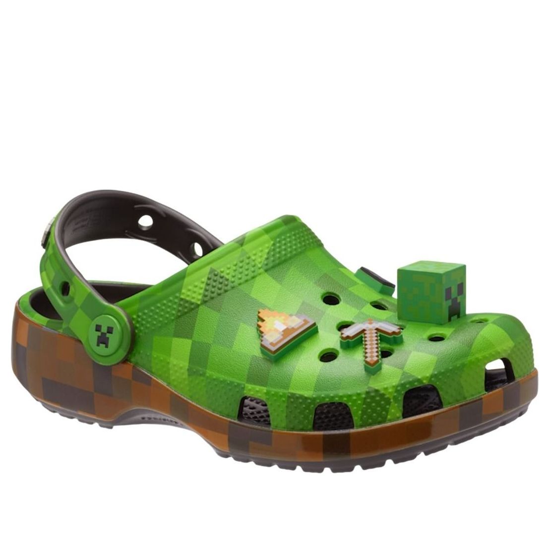 Crocs Classic Clog Minecraft Grass Block (Kids) 5 Crocs Classic Clog Minecraft Grass Block (Kids)