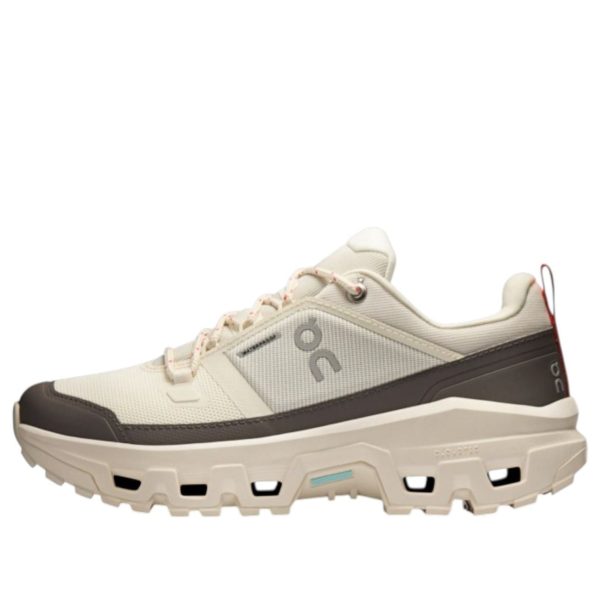 On Running Cloudrock Low Waterproof Ivory Grey