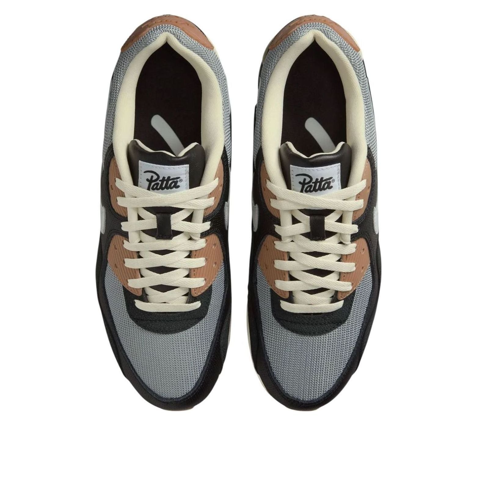 Nike Air Max 90 SP Patta Waves Black Particle Grey 6 Nike Air Max 90 SP Patta Waves Black Particle Grey