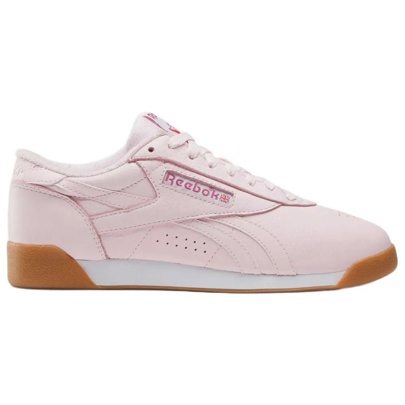 Reebok Freestyle Low trainers / Frosted Berry / Studio Pink / Gum 6 1 Reebok Freestyle Low trainers / Frosted Berry / Studio Pink / Gum 6