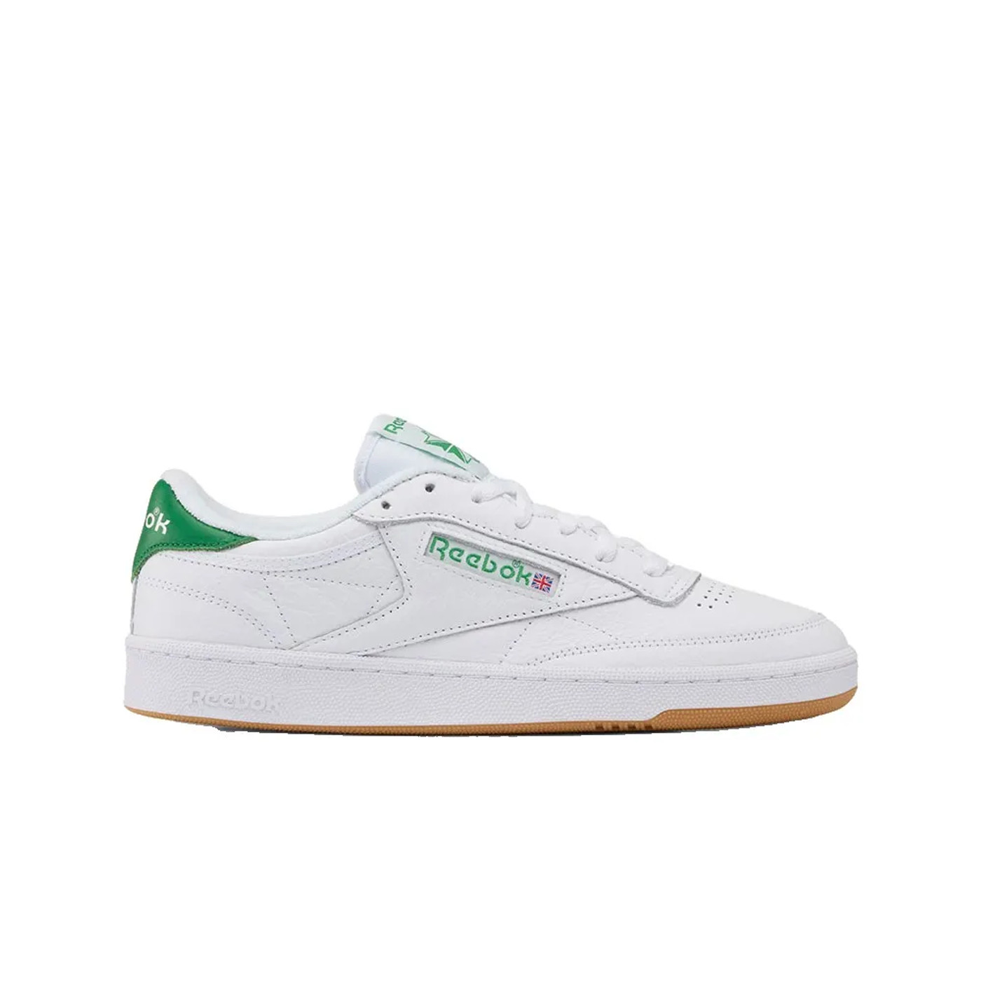 Reebok Club C 85 trainers / Ftwr White / Glen Green /Rubber Gum 1 Reebok Club C 85 trainers / Ftwr White / Glen Green /Rubber Gum