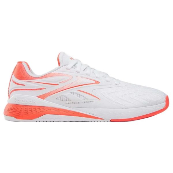 Reebok Nano X5 Edge trainers / Ftwr White / Neon Cherry