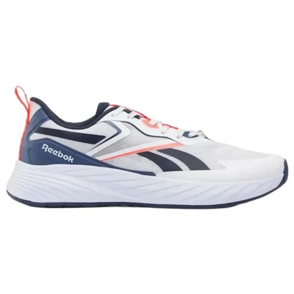 Reebok Verse / White / Legacy Blue / Neon Cherry
