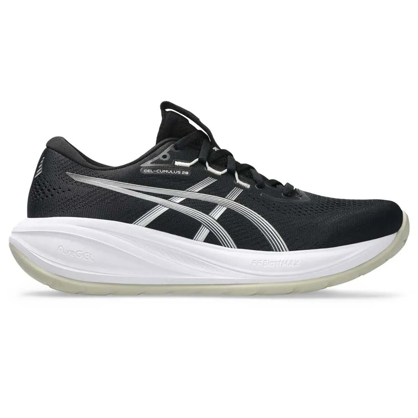 Asics Gel-Cumulus 28 / Black / White